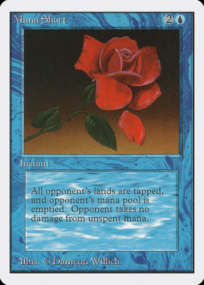Mana Short [Unlimited Edition] MTG Single Magic: The Gathering | Red Claw Gaming
