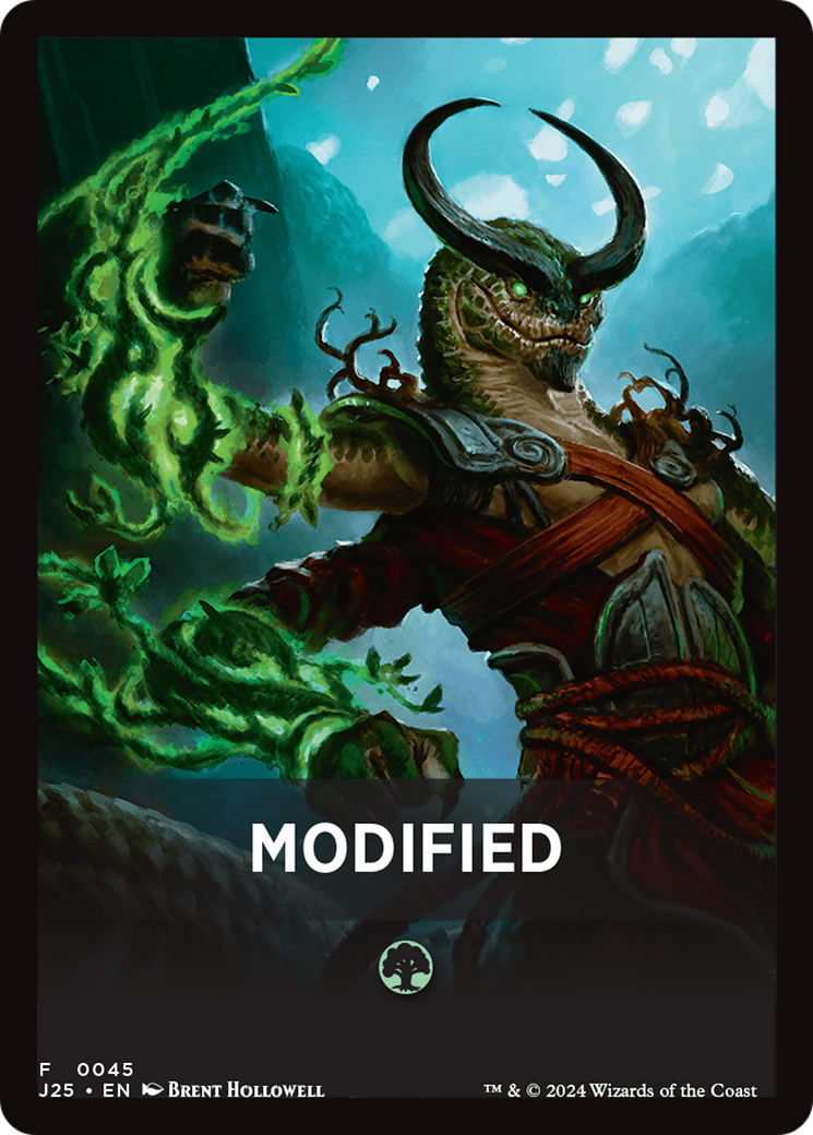 Modified Theme Card [Foundations Jumpstart Front Cards] MTG Single Magic: The Gathering | Red Claw Gaming