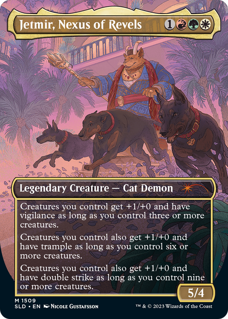 Jetmir, Nexus of Revels // Jetmir, Nexus of Revels [Secret Lair Commander Deck: Raining Cats and Dogs] MTG Single Magic: The Gathering | Red Claw Gaming