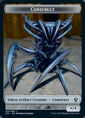 Construct (022) // Treasure Double-Sided Token [Commander 2021 Tokens] MTG Single Magic: The Gathering | Red Claw Gaming