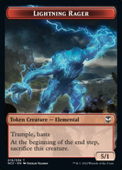 Lightning Rager // Rogue Double-Sided Token [Streets of New Capenna Commander Tokens] MTG Single Magic: The Gathering | Red Claw Gaming
