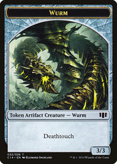 Wurm (032/036) // Goat Double-Sided Token [Commander 2014 Tokens] MTG Single Magic: The Gathering | Red Claw Gaming