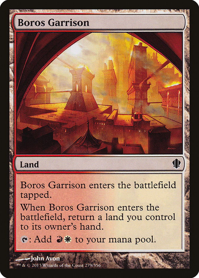 Boros Garrison [Commander 2013] MTG Single Magic: The Gathering | Red Claw Gaming