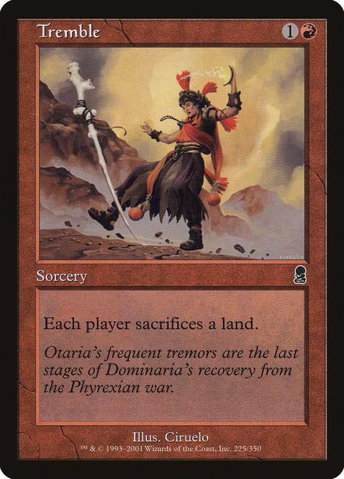 Tremble [Odyssey] MTG Single Magic: The Gathering | Red Claw Gaming