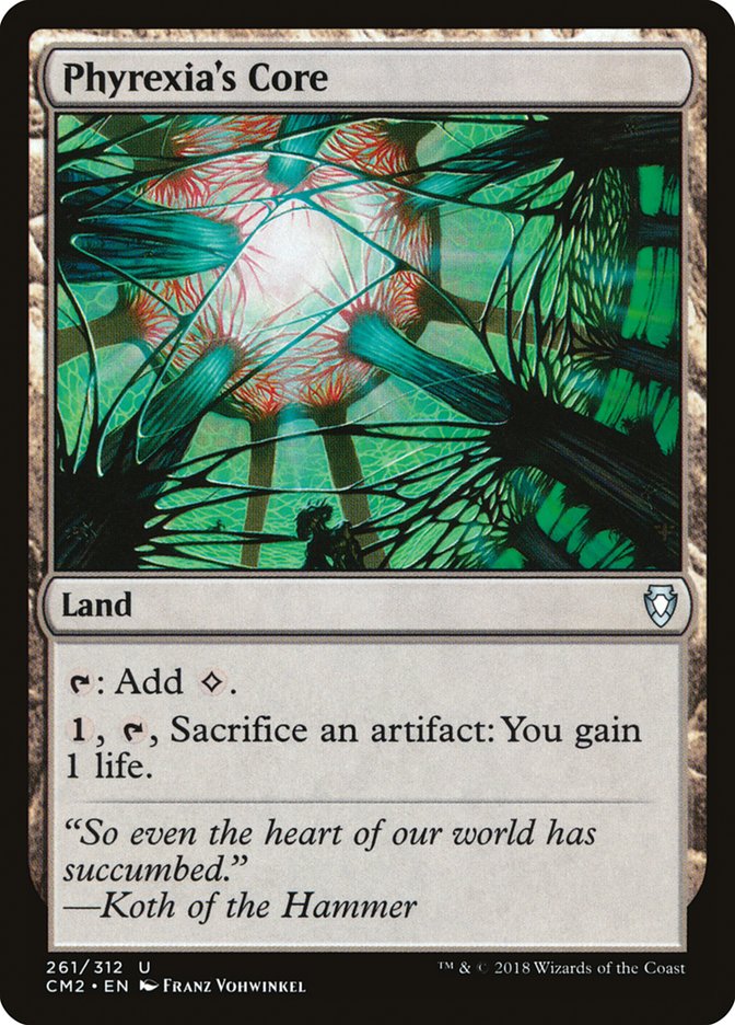 Phyrexia's Core [Commander Anthology Volume II] MTG Single Magic: The Gathering | Red Claw Gaming