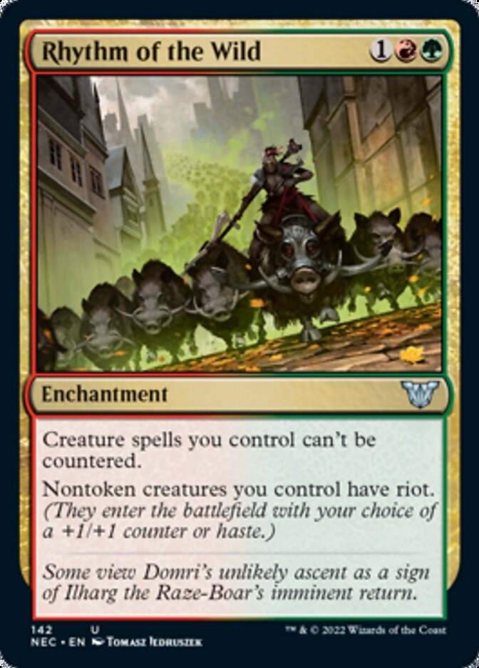 Rhythm of the Wild [Kamigawa: Neon Dynasty Commander] MTG Single Magic: The Gathering | Red Claw Gaming