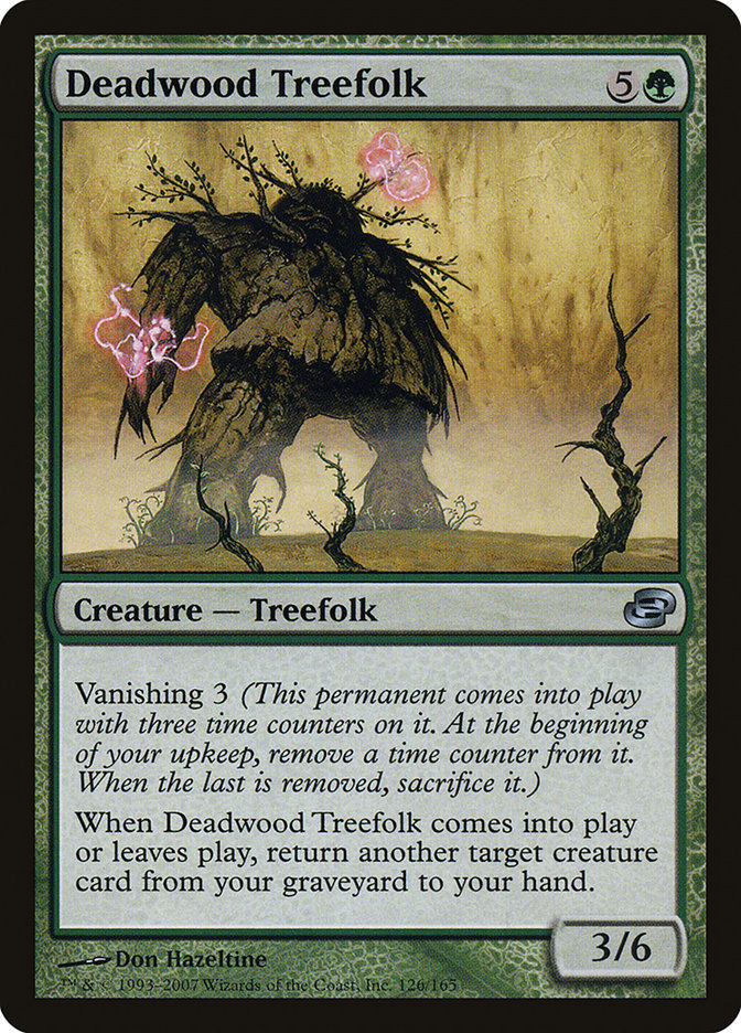 Deadwood Treefolk [Planar Chaos] MTG Single Magic: The Gathering | Red Claw Gaming