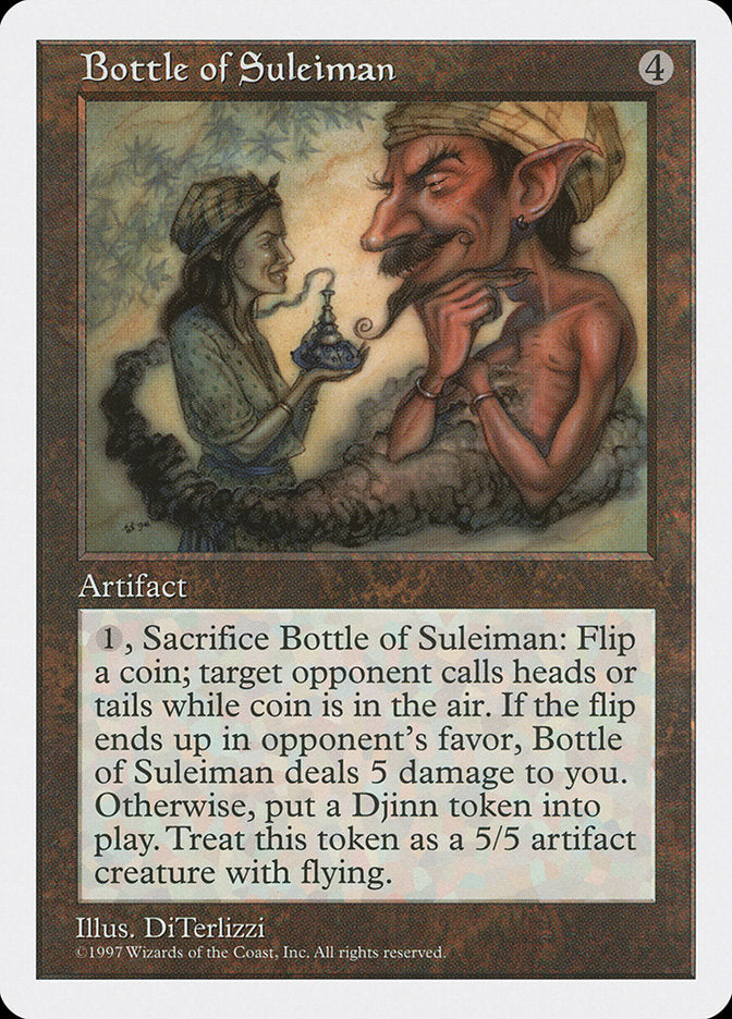 Bottle of Suleiman [Fifth Edition] MTG Single Magic: The Gathering | Red Claw Gaming
