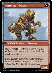 Saheeli's Lattice // Mastercraft Raptor [The Lost Caverns of Ixalan] MTG Single Magic: The Gathering    | Red Claw Gaming