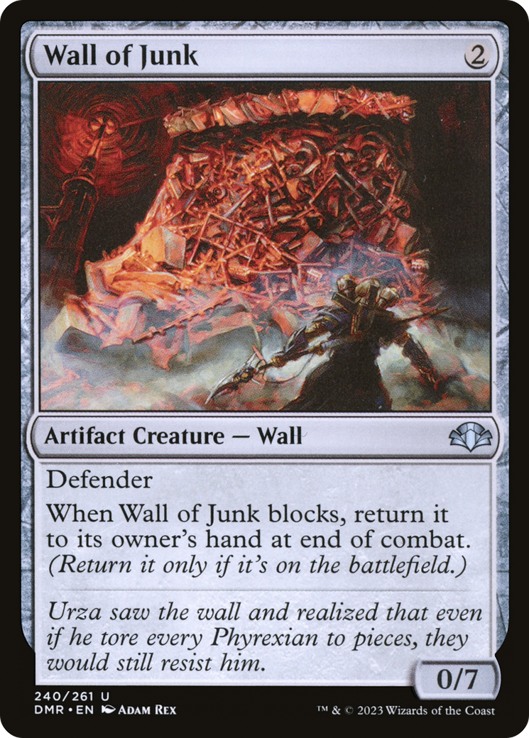 Wall of Junk [Dominaria Remastered] MTG Single Magic: The Gathering | Red Claw Gaming