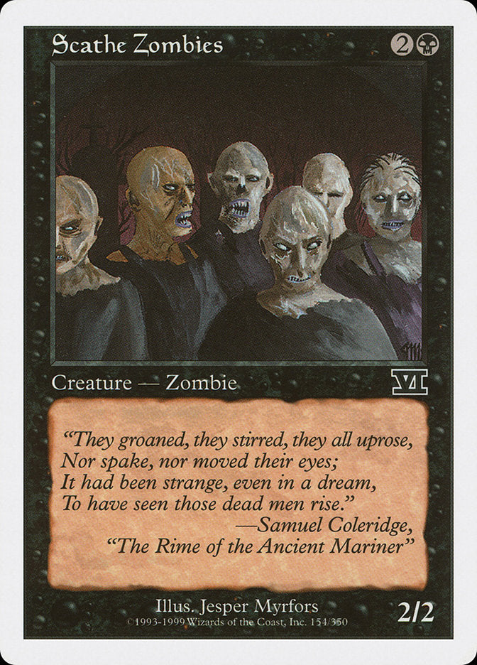 Scathe Zombies [Classic Sixth Edition] MTG Single Magic: The Gathering | Red Claw Gaming