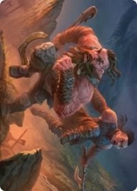 Dwarven Reinforcements Art Card [Kaldheim Art Series] MTG Single Magic: The Gathering | Red Claw Gaming