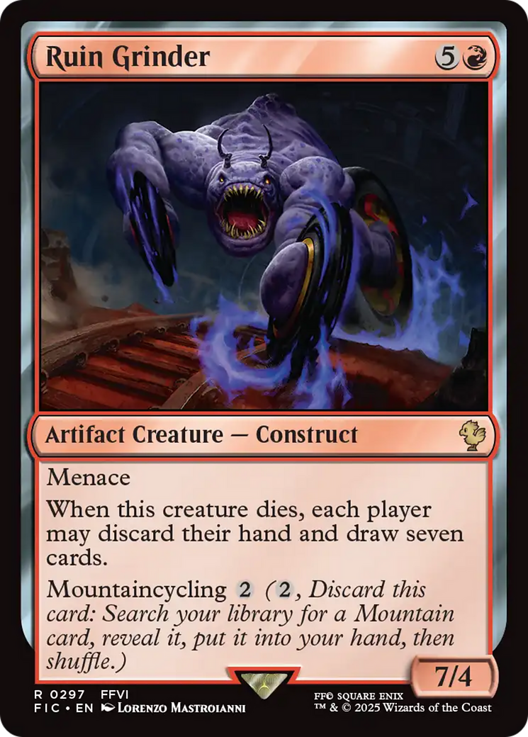 Ruin Grinder [FINAL FANTASY Commander] MTG Single Magic: The Gathering | Red Claw Gaming