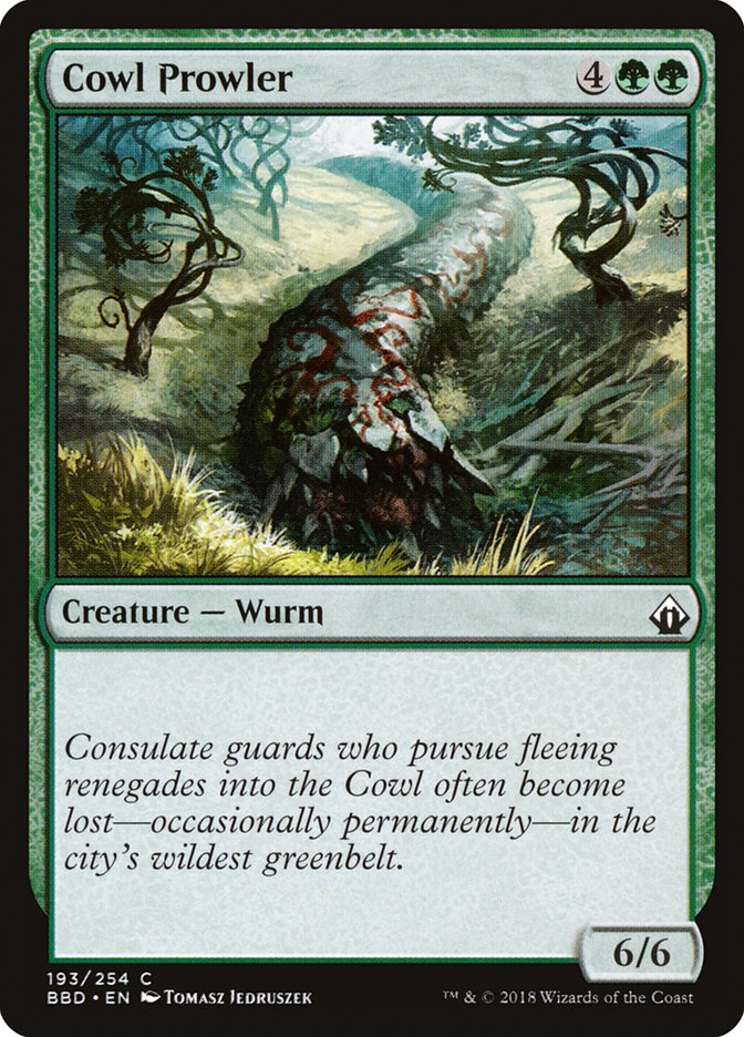 Cowl Prowler [Battlebond] MTG Single Magic: The Gathering | Red Claw Gaming