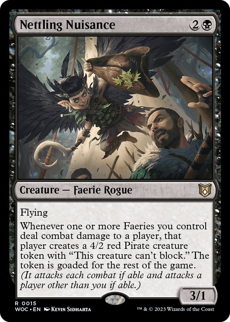 Nettling Nuisance [Wilds of Eldraine Commander] MTG Single Magic: The Gathering | Red Claw Gaming