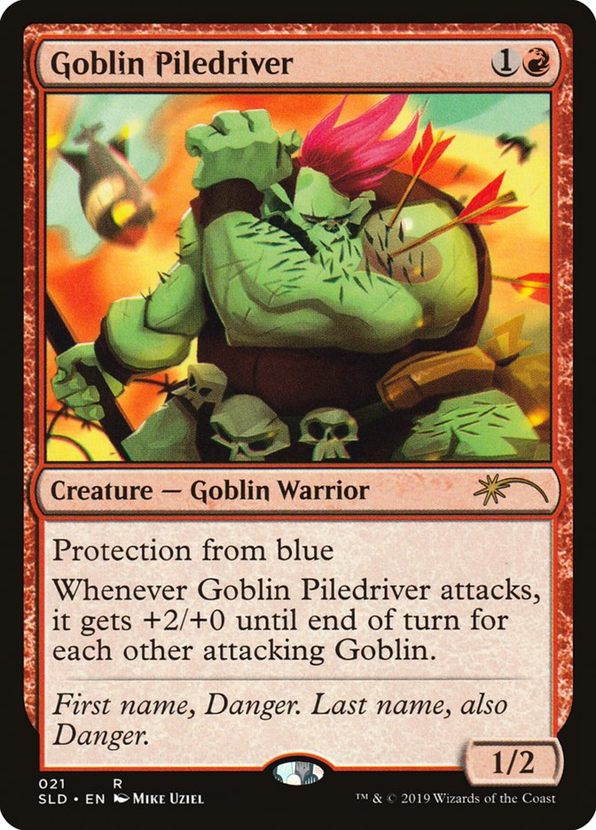 Goblin Piledriver [Secret Lair Drop Series] MTG Single Magic: The Gathering | Red Claw Gaming