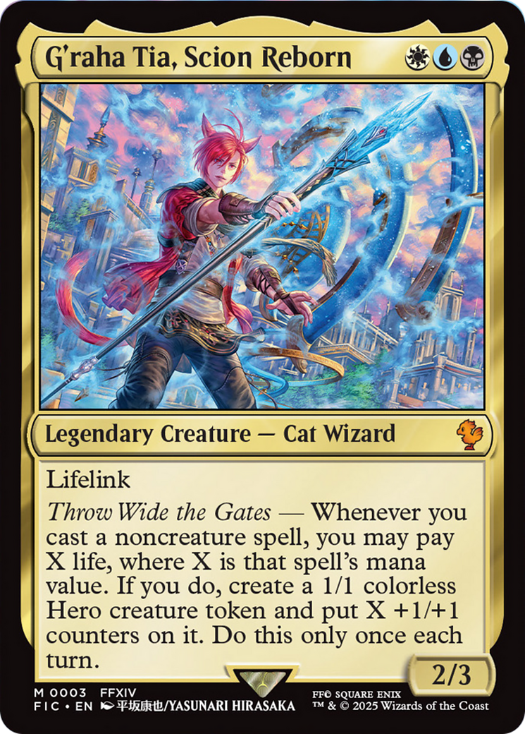 G'raha Tia, Scion Reborn [FINAL FANTASY Commander] MTG Single Magic: The Gathering | Red Claw Gaming