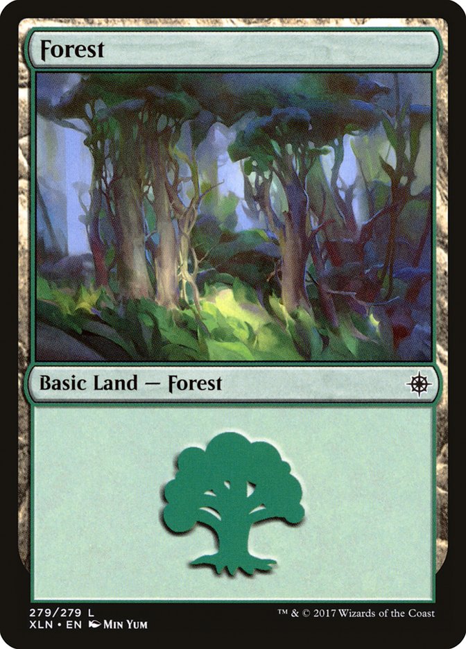 Forest (279) [Ixalan] MTG Single Magic: The Gathering | Red Claw Gaming