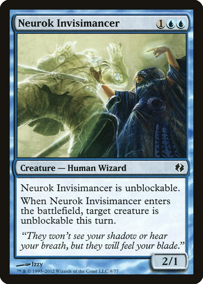 Neurok Invisimancer [Duel Decks: Venser vs. Koth] MTG Single Magic: The Gathering | Red Claw Gaming