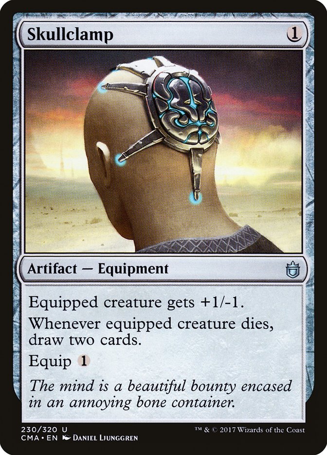 Skullclamp [Commander Anthology] MTG Single Magic: The Gathering | Red Claw Gaming