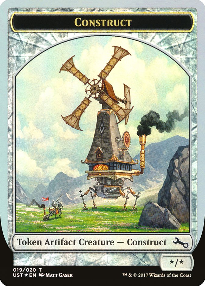 Construct Token [Unstable Tokens] MTG Single Magic: The Gathering | Red Claw Gaming