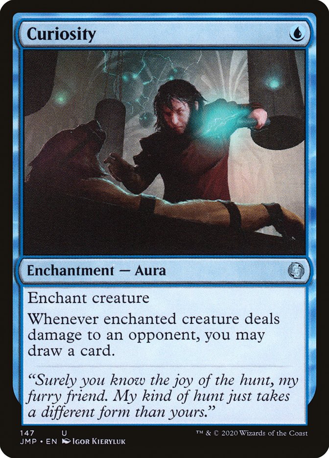 Curiosity [Jumpstart] MTG Single Magic: The Gathering | Red Claw Gaming