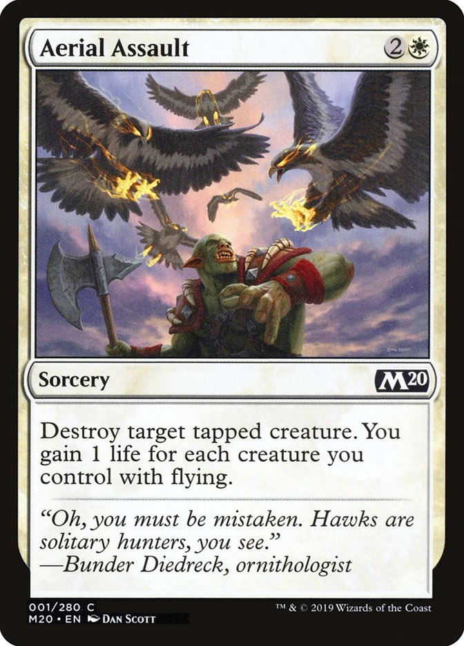 Aerial Assault [Core Set 2020] MTG Single Magic: The Gathering | Red Claw Gaming