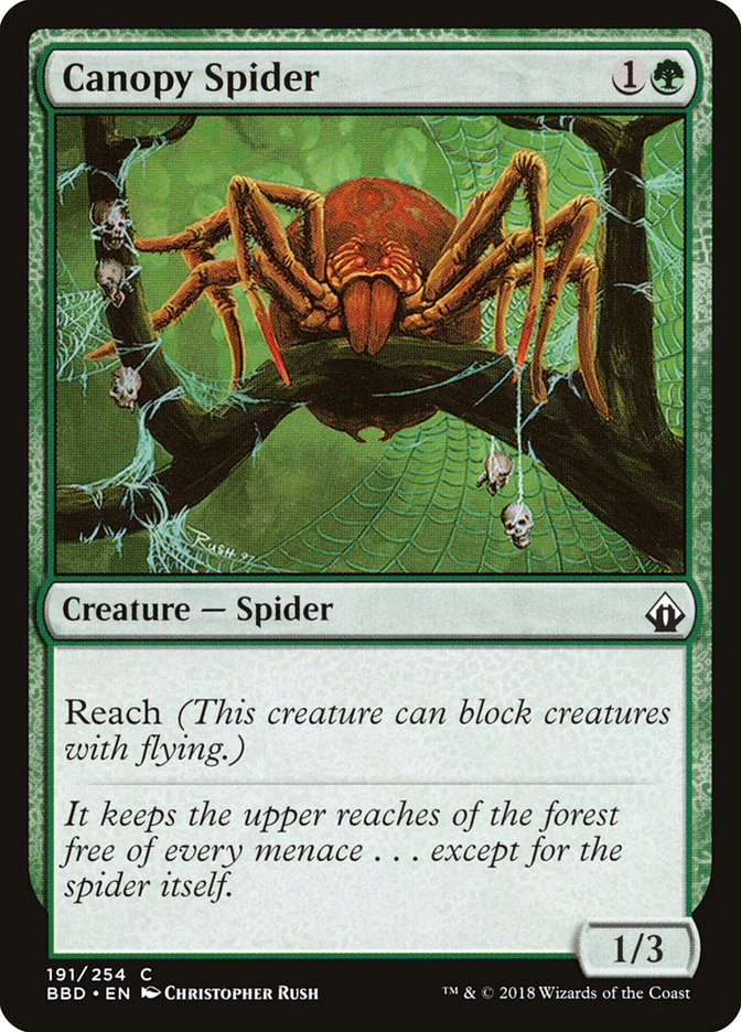 Canopy Spider [Battlebond] MTG Single Magic: The Gathering | Red Claw Gaming