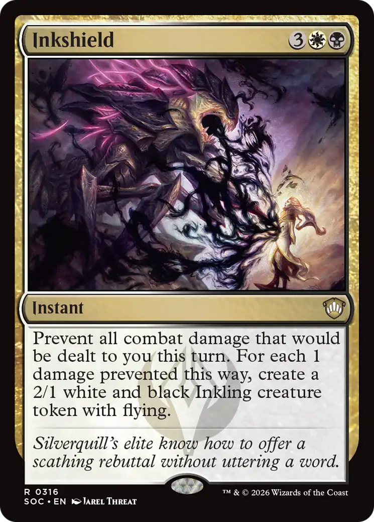 Inkshield [Secrets of Strixhaven Commander] MTG Single Magic: The Gathering | Red Claw Gaming