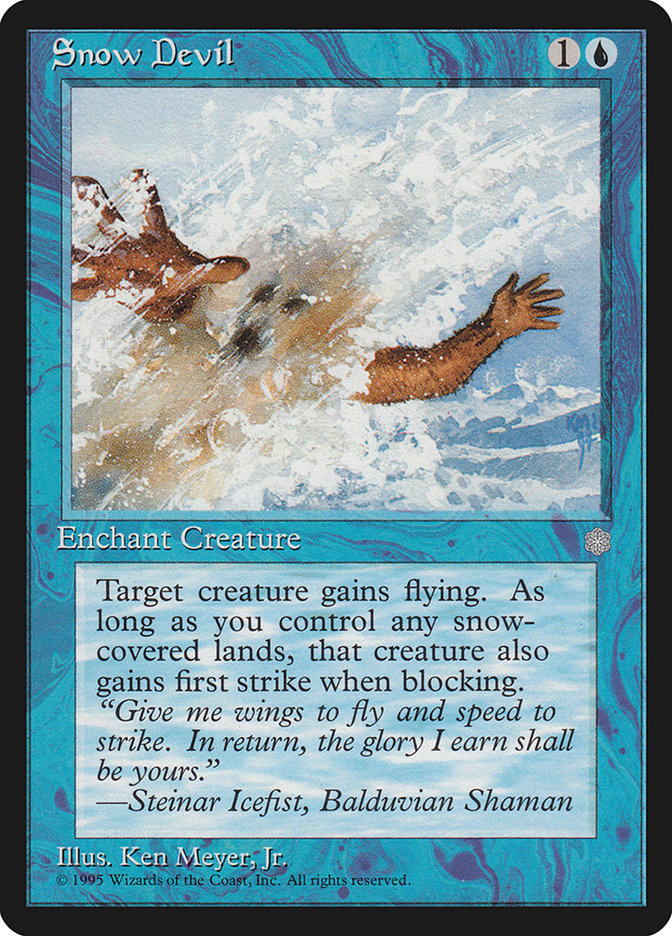 Snow Devil [Ice Age] MTG Single Magic: The Gathering | Red Claw Gaming