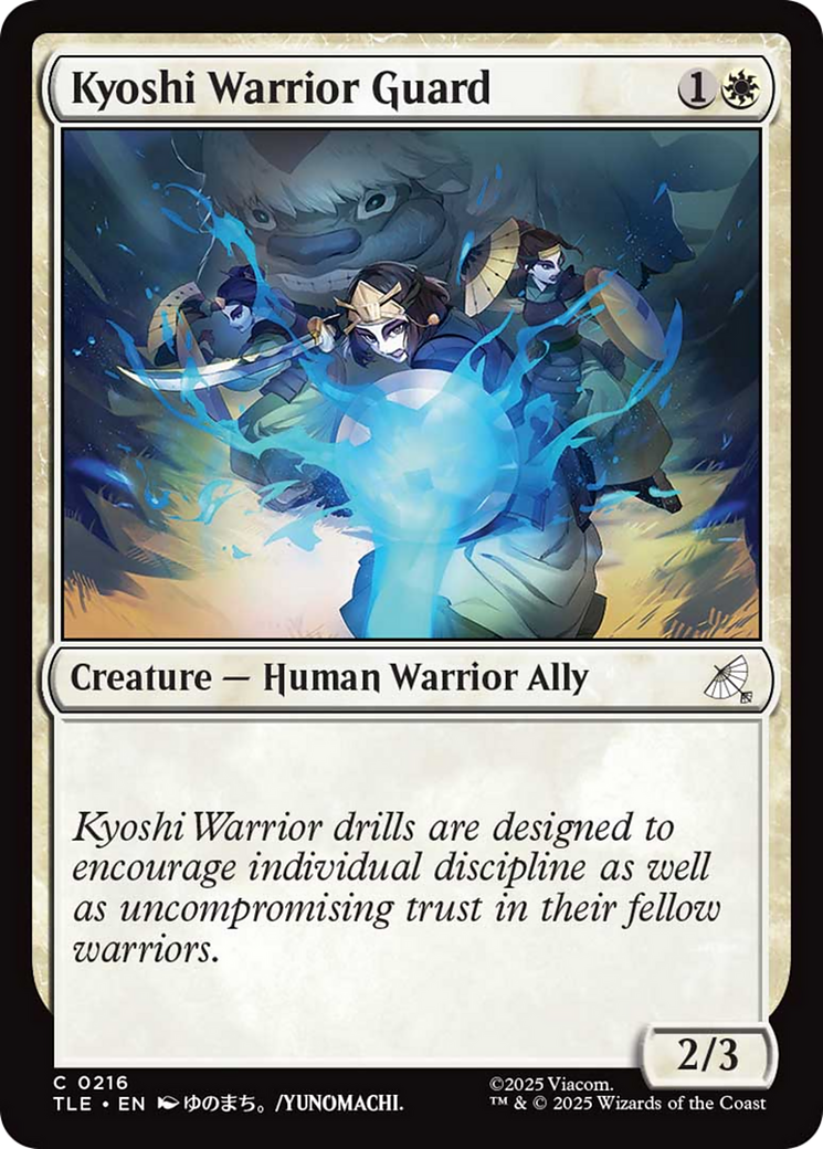 Kyoshi Warrior Guard [Avatar: The Last Airbender: Eternal-Legal] MTG Single Magic: The Gathering | Red Claw Gaming