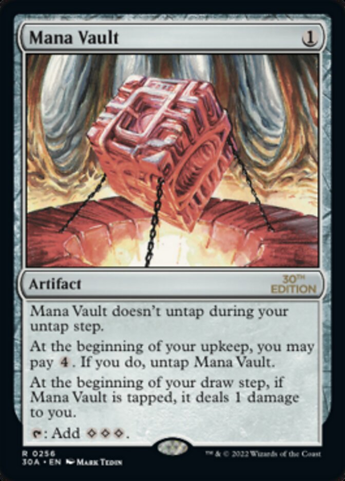 Mana Vault [30th Anniversary Edition] MTG Single Magic: The Gathering | Red Claw Gaming