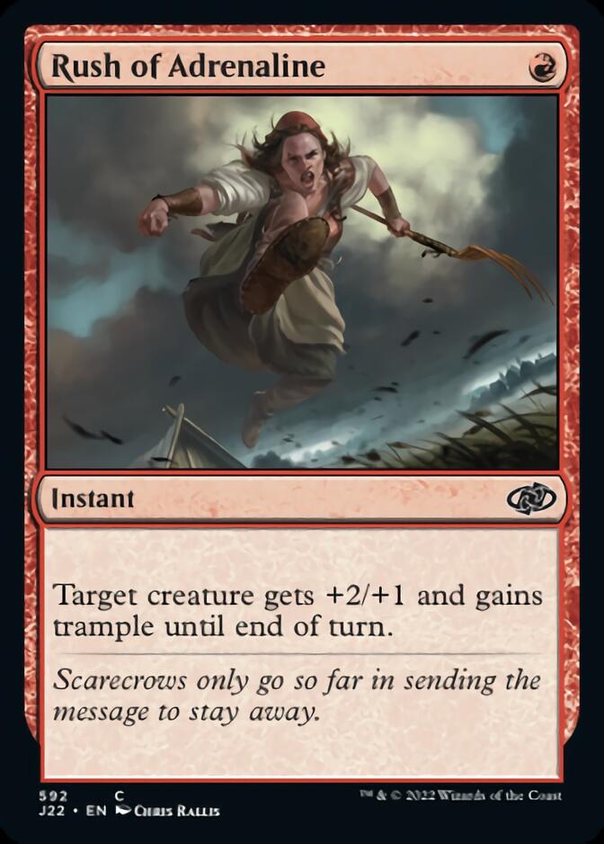 Rush of Adrenaline [Jumpstart 2022] MTG Single Magic: The Gathering | Red Claw Gaming