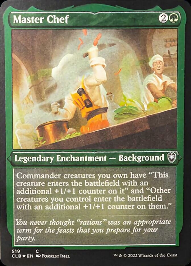 Master Chef (Foil Etched) [Commander Legends: Battle for Baldur's Gate] MTG Single Magic: The Gathering | Red Claw Gaming