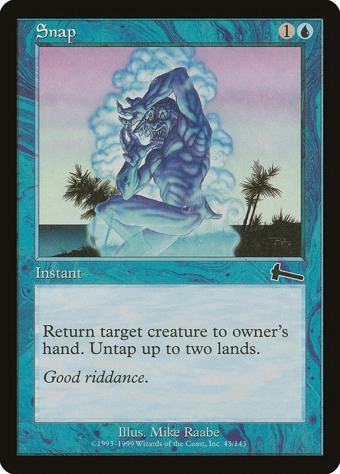 Snap [Urza's Legacy] MTG Single Magic: The Gathering | Red Claw Gaming