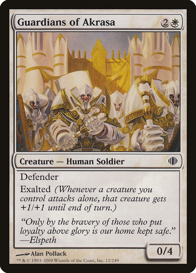 Guardians of Akrasa [Shards of Alara] MTG Single Magic: The Gathering | Red Claw Gaming