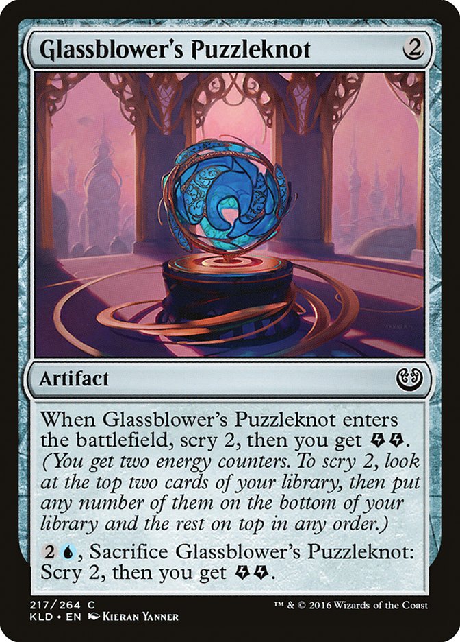 Glassblower's Puzzleknot [Kaladesh] MTG Single Magic: The Gathering | Red Claw Gaming