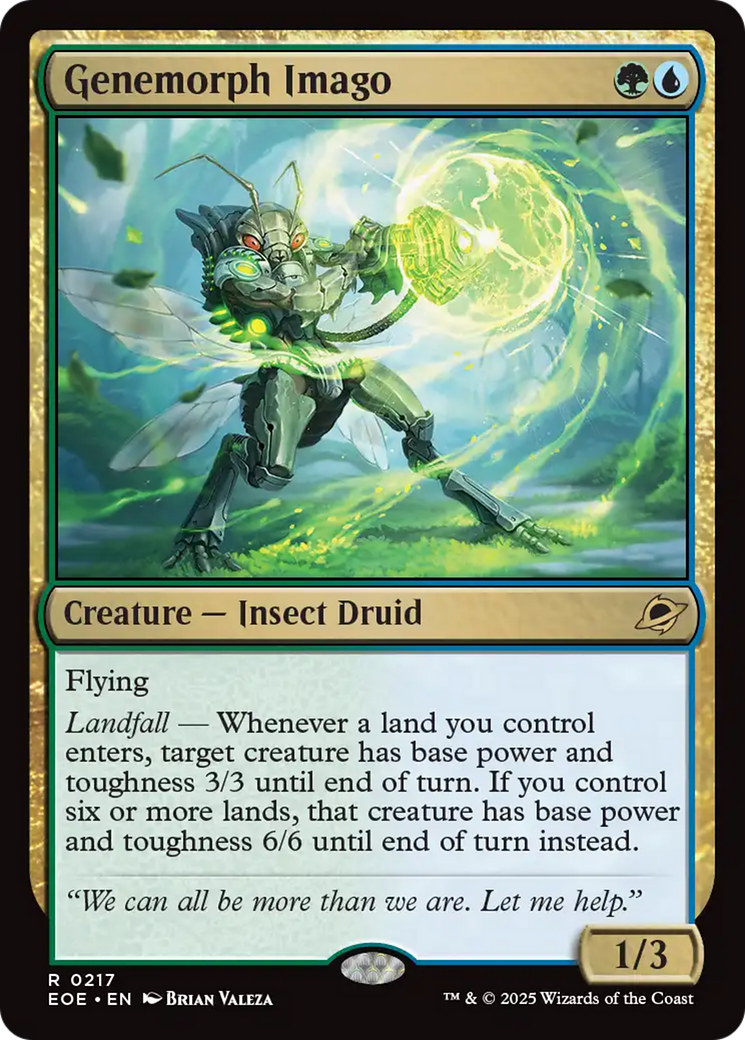Genemorph Imago [Edge of Eternities] MTG Single Magic: The Gathering | Red Claw Gaming