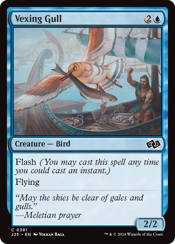 Vexing Gull [Foundations Jumpstart] MTG Single Magic: The Gathering | Red Claw Gaming