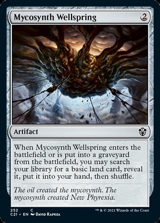 Mycosynth Wellspring [Commander 2021] MTG Single Magic: The Gathering | Red Claw Gaming