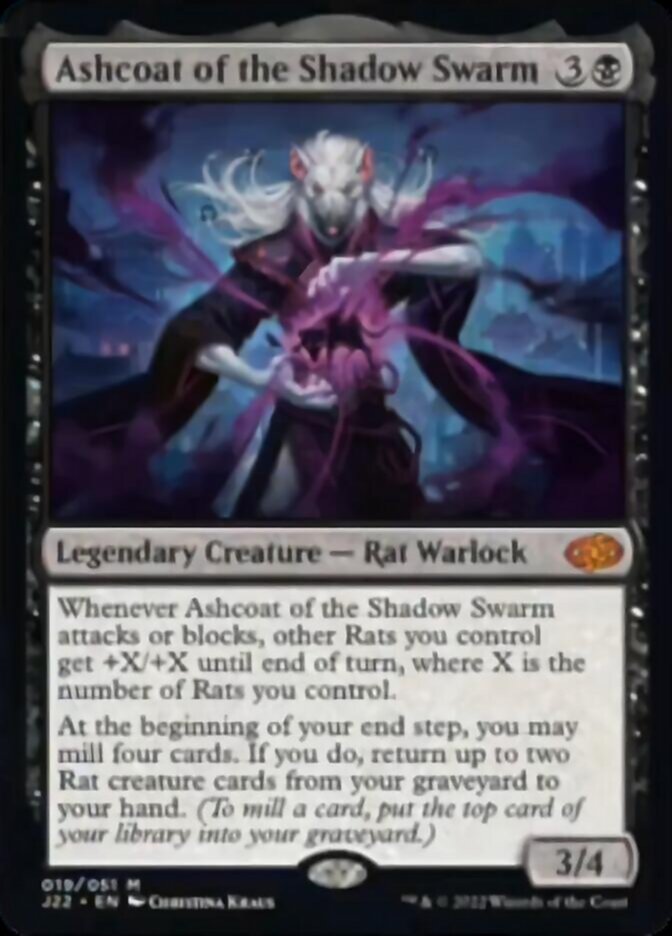 Ashcoat of the Shadow Swarm [Jumpstart 2022] MTG Single Magic: The Gathering | Red Claw Gaming