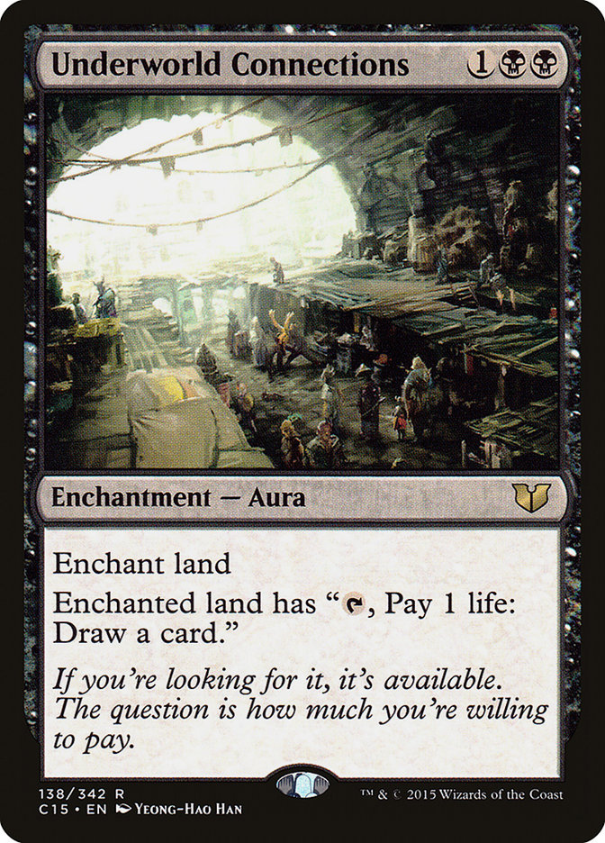 Underworld Connections [Commander 2015] MTG Single Magic: The Gathering | Red Claw Gaming