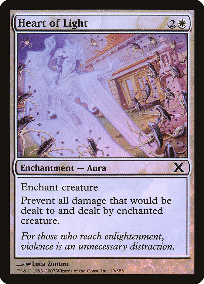 Heart of Light (Premium Foil) [Tenth Edition] MTG Single Magic: The Gathering | Red Claw Gaming