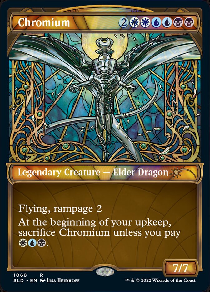 Chromium (Showcase Textured) [Secret Lair Drop Series] MTG Single Magic: The Gathering | Red Claw Gaming
