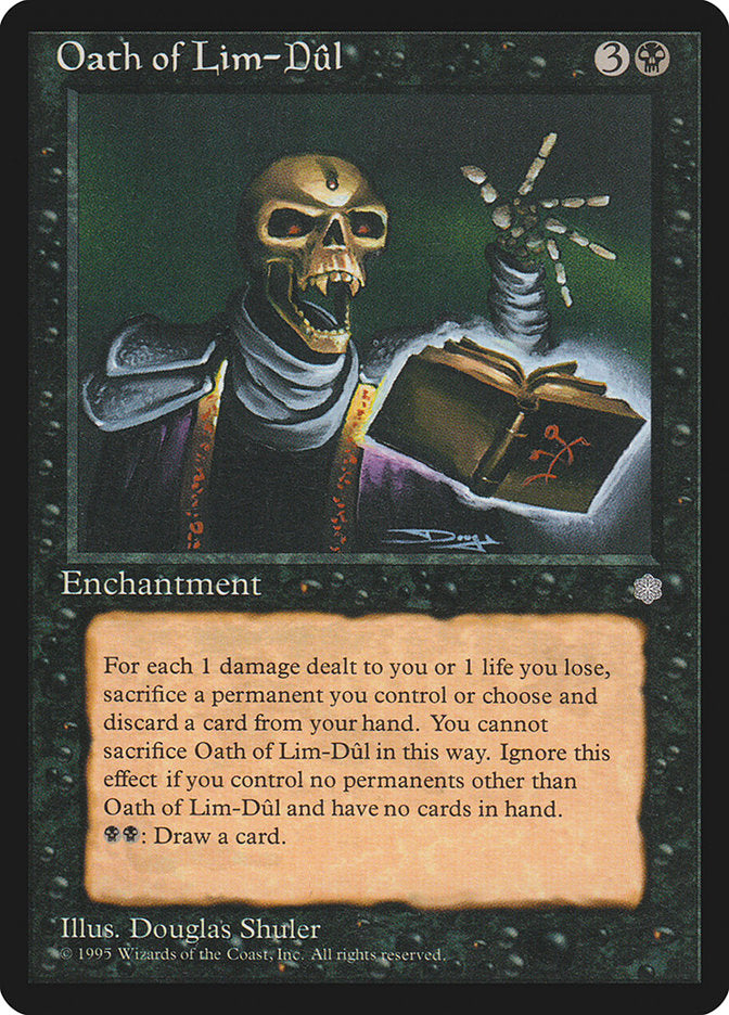 Oath of Lim-Dul [Ice Age] MTG Single Magic: The Gathering | Red Claw Gaming