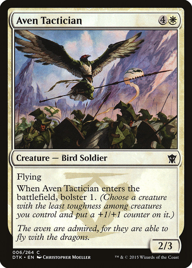 Aven Tactician [Dragons of Tarkir] MTG Single Magic: The Gathering | Red Claw Gaming