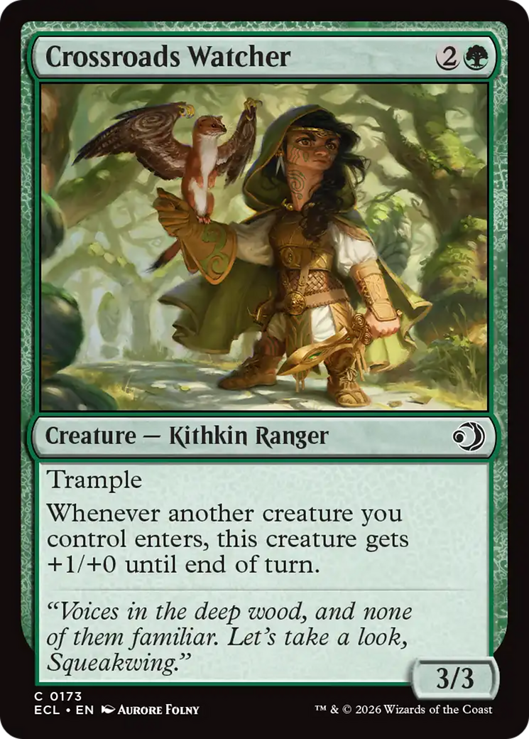 Crossroads Watcher [Lorwyn Eclipsed] MTG Single Magic: The Gathering | Red Claw Gaming