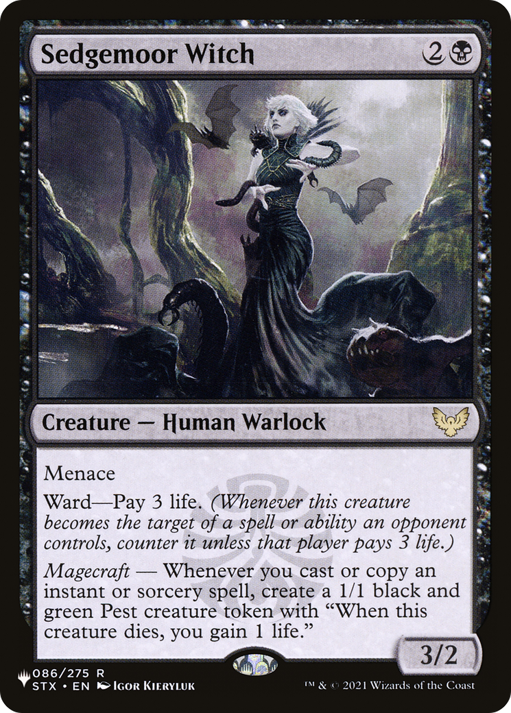 Sedgemoor Witch [The List] MTG Single Magic: The Gathering | Red Claw Gaming