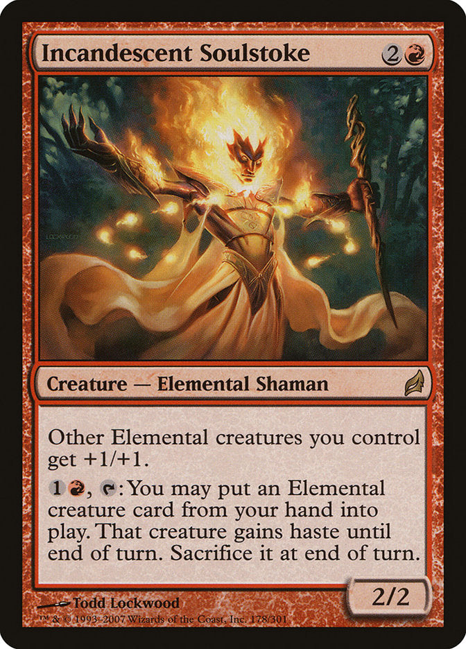 Incandescent Soulstoke [Lorwyn] MTG Single Magic: The Gathering | Red Claw Gaming