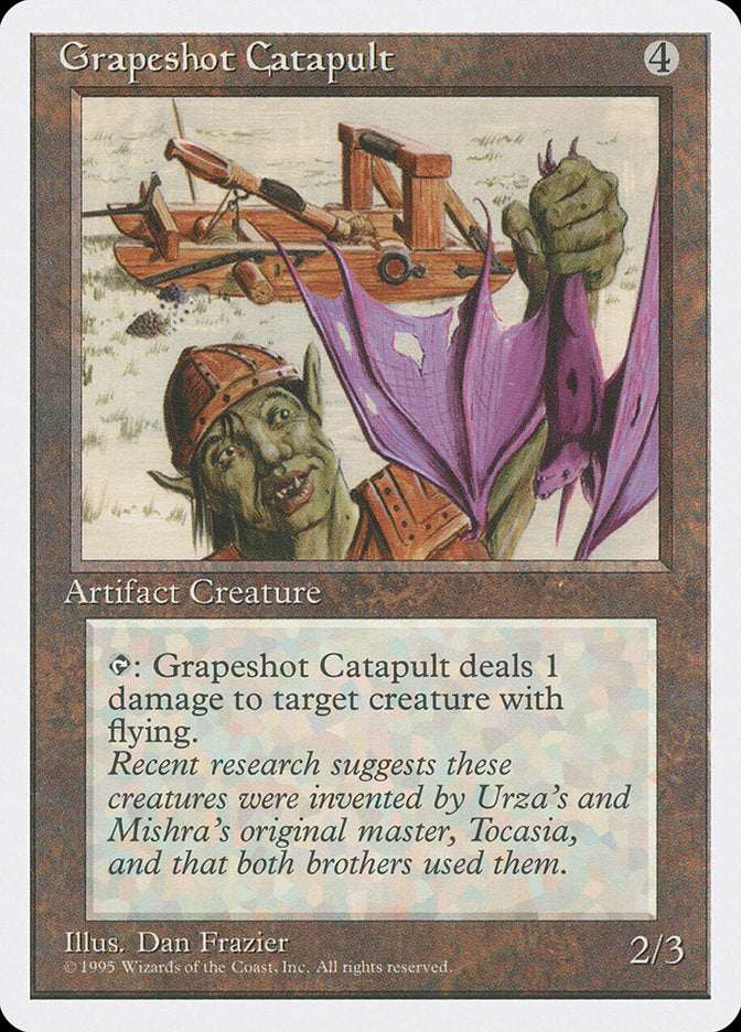Grapeshot Catapult [Fourth Edition] MTG Single Magic: The Gathering | Red Claw Gaming